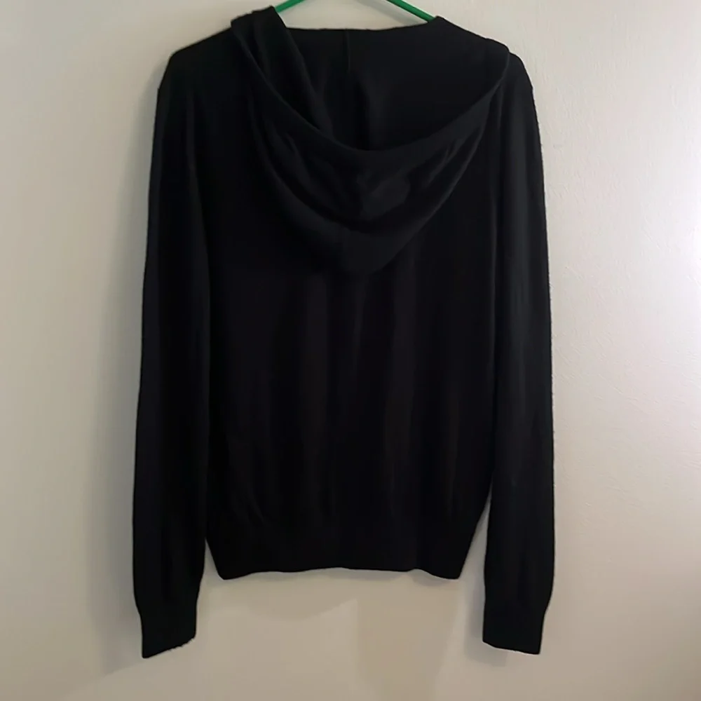 Michael Kors Black hoodie ‎ 1/4 Zip Sweater